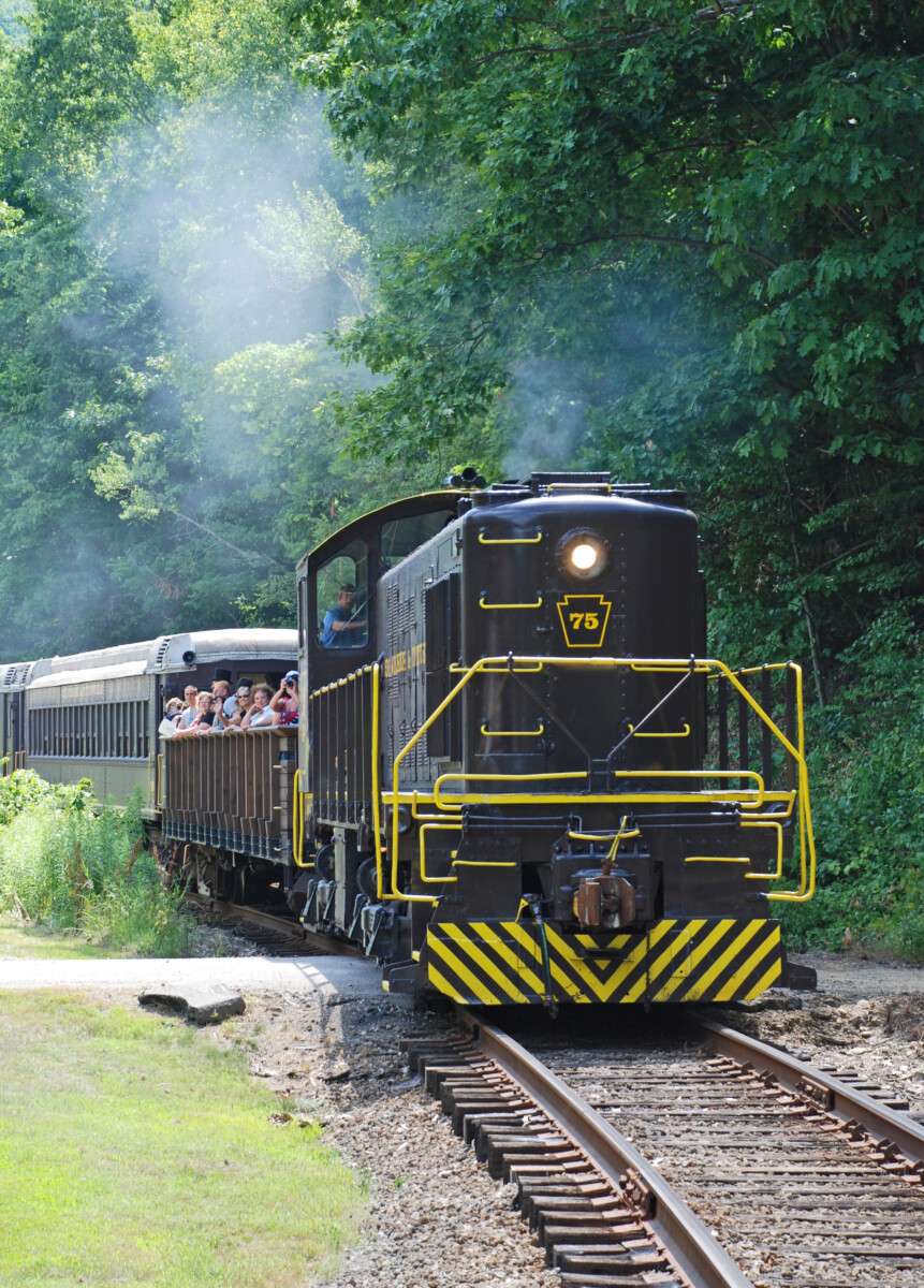 scenic railroad trips pennsylvania