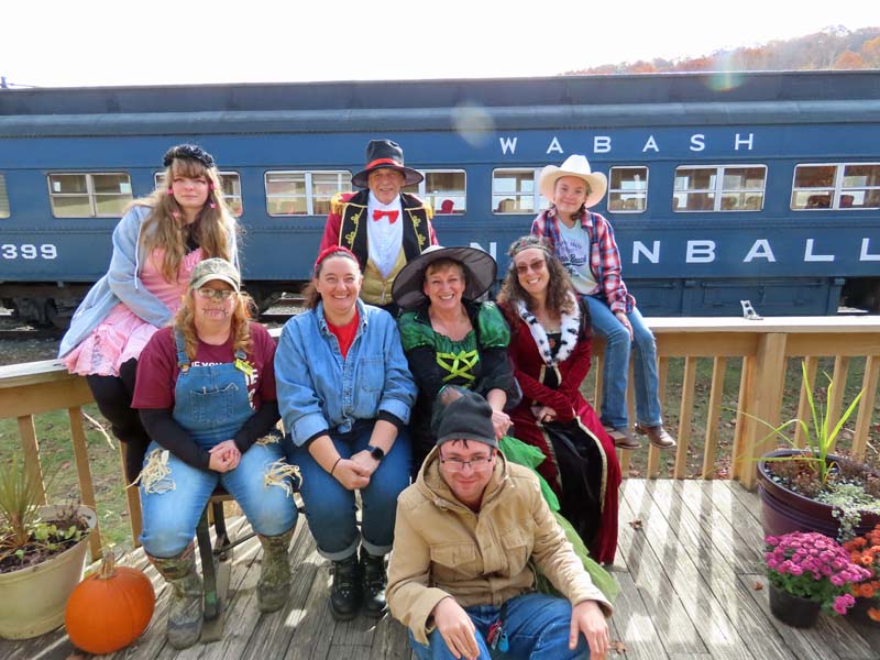 Halloween Train Oil Creek & Titusville Railroad